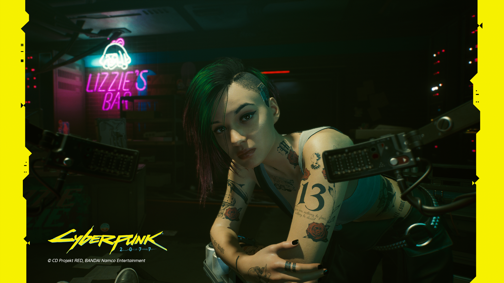 Cyberpunk 2077 Fotomodus (Xbox Series X): Judy weist uns in den Braindance Editor ein